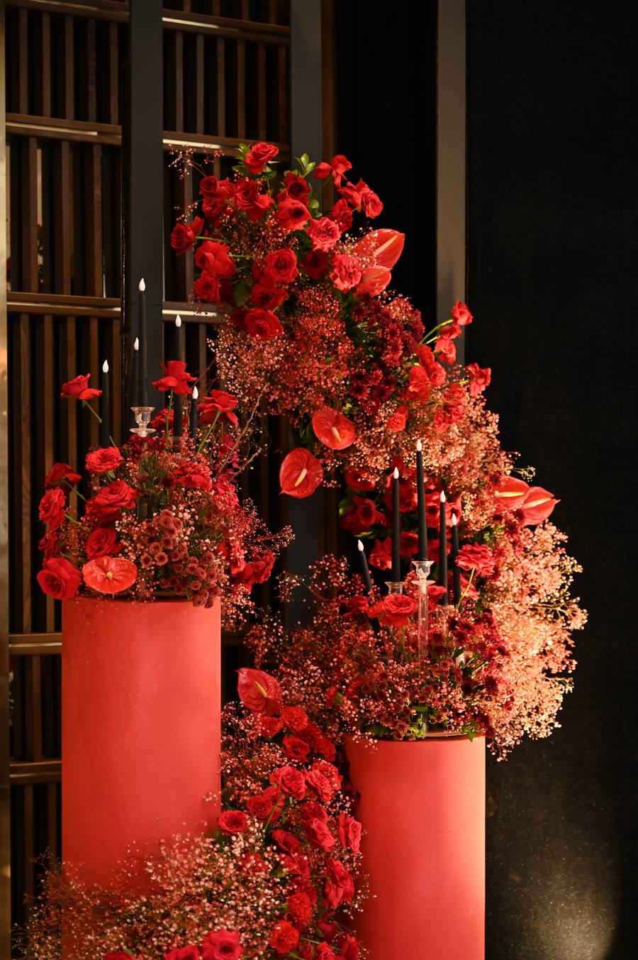 Alka & Manish: reception décor